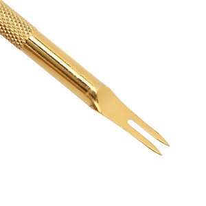 Alat Pemotong Kulit Gigi Asli Lebar 1.5Mm Laras <span class=keywords><strong>3Mm</strong></span>, Peralatan Pelubang Kulit Kerajinan Jahit Renda Pahat Pelubang 1/2/4/6 - Product Image 4