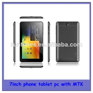 fournisseur de la chine mtk8312 dual core téléphone gsm 3g appel sept pouces tablet pc