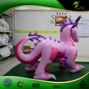Rosa aufblasbarer chinesischer Drache, Hongyi aufblasbarer Drache - Product Image 4