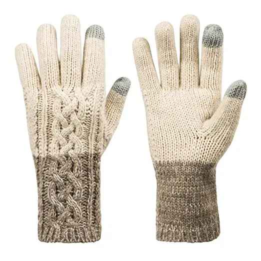 Design Glove Hot Sale Winter Knitted Touch Function Smart Phone Gloves