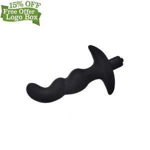 Caja Personalizada Gratis - Masajeador de Punto G, Estimulación de Próstata, Tapón Anal para Hombres <span class=keywords><strong>Gay</strong></span>, Juguete Sexual para Adultos, Vibrador con Cuentas - Product Image 2
