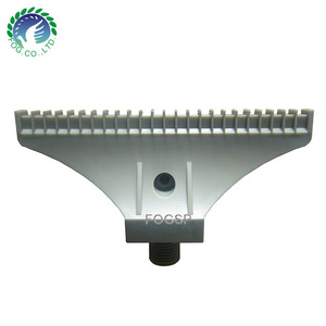 Vòi Phun Phẳng Thổi Khí 1/4 BSP Ren Đực Chiều Rộng 110Mm, Vòi Phun Gió Bằng Thép Không Gỉ 48 Lỗ - Product Image 1