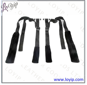 Equipo de Bondage <span class=keywords><strong>Sexual</strong></span> para Adultos, Fetiche SM, Restricción, Juego de Parejas, Columpio para Puerta, Eslinga, Esposas de Terciopelo Suave - Product Image 3