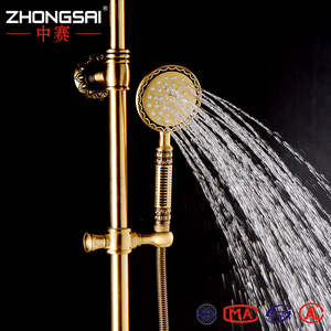 Mitigeur de Lavabo Antique Bronze Pluie Ensemble De Douche avec robinet De Douche mélangeur - Product Image 4