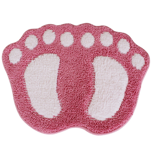 Carino Orme Grandi Piedi Tappetino Da Bagno Porta Mats Sulla Rilievo Del Piede Tappeto antiscivolo Tappetino Cucina Soggiorno tappeti all'aperto - Product Image 2