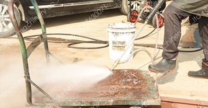 Nettoyeur haute pression 3600 Psi avec <span class=keywords><strong>moteur</strong></span> <span class=keywords><strong>diesel</strong></span> 10Hp pour le lavage et le nettoyage des voitures, des jardins et des rues - Product Image 6