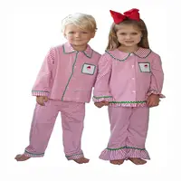 Familie Baby Jungen Mädchen Boutique Weihnachten Pyjamas Outfits Großhandel