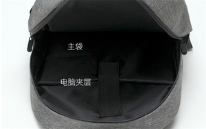 Sac à bandoulière pour hommes, jeu <span class=keywords><strong>de</strong></span> sacs à dos en nylon, sacoche pour ordinateur portable usb, business, <span class=keywords><strong>2</strong></span> en 1, - Product Image 6