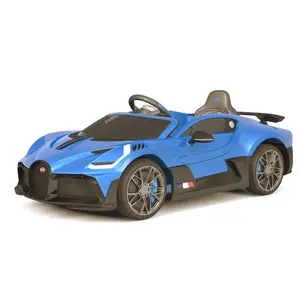 SparkFun-Vehículos Eléctricos BUGATTI DIVO con licencia, juguetes educativos con Control remoto y batería