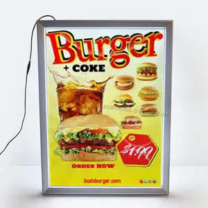 2020ร้านอาหารโฆษณาแสดง Lightbox คณะกรรมการนำสัญญาณพิซซ่า