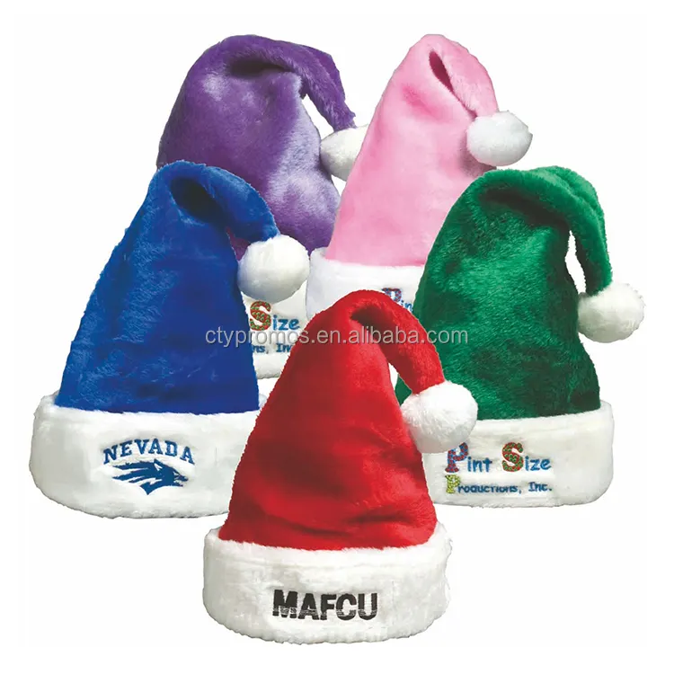 Casquette de Noël, chapeau de Noël, chapeau de Père Noël pour célébrer Noël pour Stock