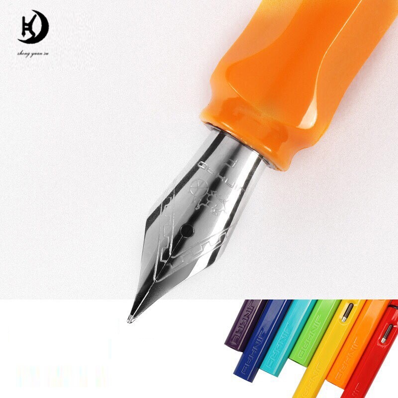 Рекламная каллиграфическая перьевая ручка jinhao 599a с индивидуальным логотипом и средним пером