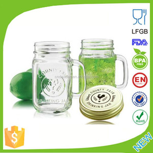 Nouveau produit bocal en verre gros 16 oz mason jar fabricant sur alibaba chine - Product Image 2