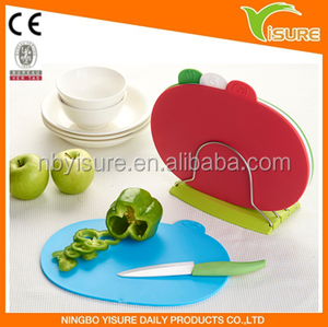Coloful plástico redondo oval tabla de picar picar board cocina herramientas buena ayuda para <span class=keywords><strong>la</strong></span> cocina - Product Image 1