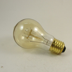 Venta caliente <span class=keywords><strong>A19</strong></span> Luz Incandescente E27 220 V Del <span class=keywords><strong>Bulbo</strong></span> Edison Vendimia - Product Image 5