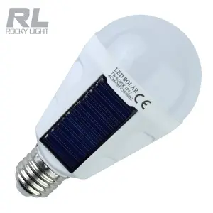 Rocky Licht B22/E27 Notfall 85-265V 7W Licht LED Intelligente Licht Wiederaufladbare Solar Lampe Outdoor