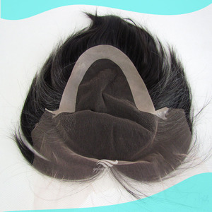 mens peluquín <span class=keywords><strong>cabello</strong></span> real indio - Product Image 2