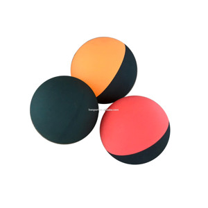 Factory Wholesale Cheap Sport Print Logo <strong>Squash</strong> Racquetball Black Style <strong>Mini</strong> Handballs Customized Rubber Bounce Ball - Product Image 1