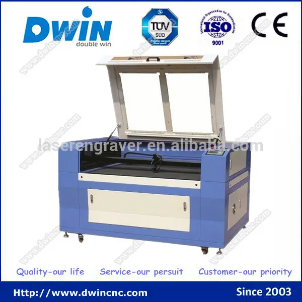Dw1390 die cut machine laser de bois pour l'emballage de transport