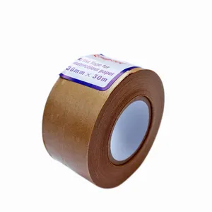 48Mm Breedte Zelfklevende Gegomde Kraft Papieren Tape Voor Zakafdichting