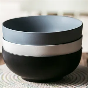 Best Selling Concise Style Cheap Prices Matte Salad Ramen Bowl Ceramic