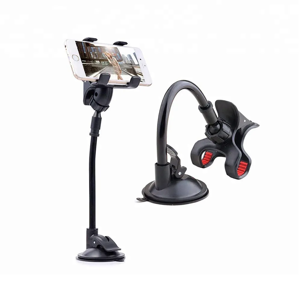 Universal car cell phone holder lazy phone holder gooseneck glass desk suction cup car windshield phone stand holder for car
