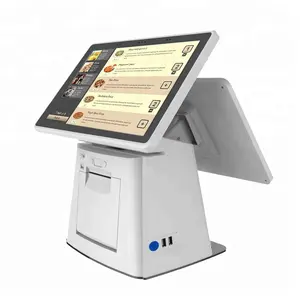 Wcdma POS Android แท็บเล็ตกับเครื่องพิมพ์ความร้อน116เครื่องแบบพกพา Android POS เครื่องพิมพ์ Windows Pos ขั้วทั้งหมดในหนึ่ง