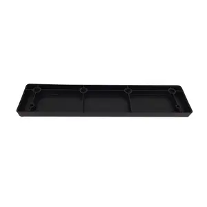 高品质黑色PP方形soof 1英尺固定板家具零件配件