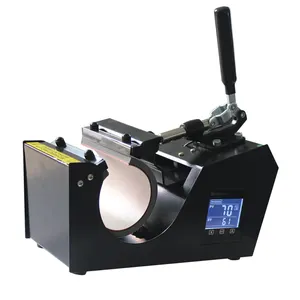 220V/110V taşınabilir dijital özelleştirmek kupa baskı makineleri boya süblimasyon kahve fincanı Mini 4 in 1 kupa basın makinesi