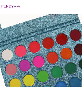 <span class=keywords><strong>Palette</strong></span> de fards à paupières scintillants bleus, magnifique, meilleure formule, 30 couleurs - Product Image 3