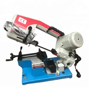 KK-100 portable small bandsaw vertical metal cutting machine