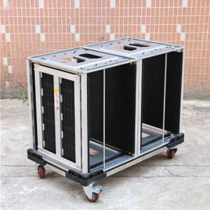 स्टेनलेस स्टील ESD ESD के लिए परिवहन रसद कारोबार बॉक्स भंडारण उपकरण ट्राली गाड़ी पीसीबी पत्रिका रैक - Product Image 6