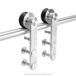 Groothandel Maatwerk Roestvrijstalen Ronde Baan Schuifdeur <span class=keywords><strong>Hardware</strong></span> Kits Voor Glazen Deur - Product Image 3