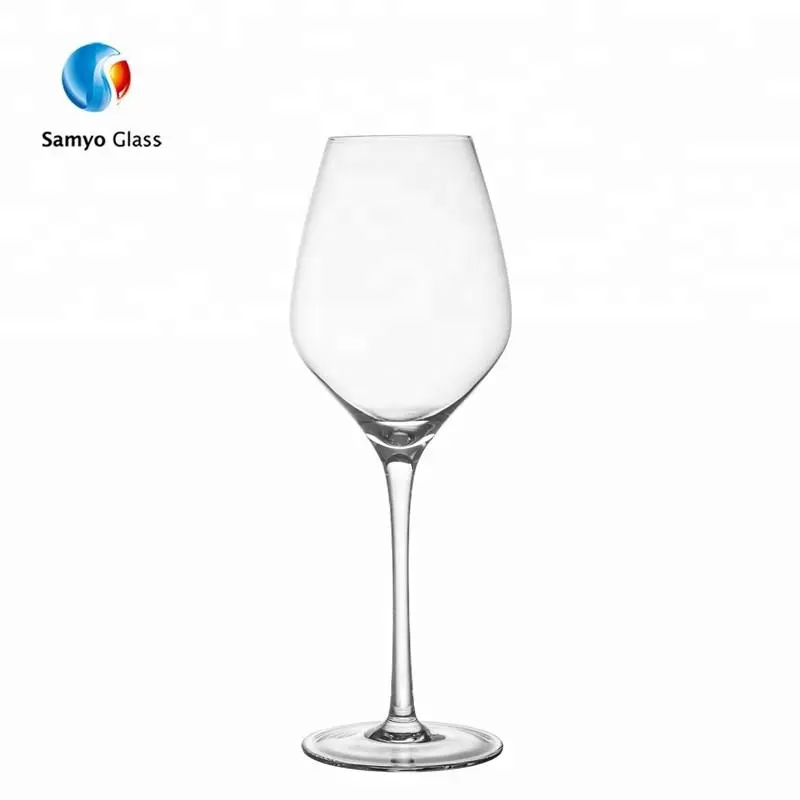 Handmade High Quality Luxury Clear Lead Free Crystal Wine Glass Goblet Wine Glass