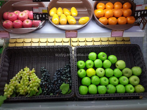 Cuisine Bambou Corbeille De Fruits Pliable Vélo Shopping Fruits Panier Saule Gros Panier De L'usine - Product Image 6