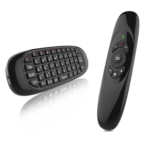 2.4G Wireless Air mouse keyboard remote controller for computer and TV