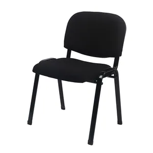 Коммерческая ткань для зоны ожидания, без подлокотников, Штабелируемый стул для поездок и конференций