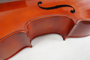 <span class=keywords><strong>Violonchelo</strong></span> Sinomusik de Contrachapado en Acabado Brillante Marrón Rojizo, Instrumento Musical a Precio Económico Fabricado en China - Product Image 3