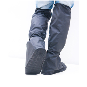Couvre-chaussures en pvc antidérapant, 1 paire, couvre-chaussures de pluie étanches et réutilisables, protège-chaussures - Product Image 5
