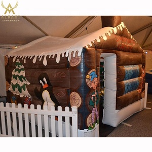 Casa Inflable Impermeable para Invierno, Estructura de Tienda de Campaña Inflable, Cueva de Santa Claus Inflable para Navidad - Product Image 4