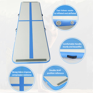 Plancher d'air Gymnastique <span class=keywords><strong>Airtrack</strong></span> de Dégringolade Gonflable De 10M de Voie D'air - Product Image 5