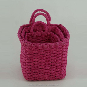 Panier de rangement pliable en <span class=keywords><strong>papier</strong></span>, sac cadeau, pour la vente, nouveau <span class=keywords><strong>Design</strong></span>, pour les aliments - Product Image 2