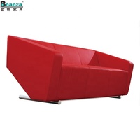 Hotel-Lobby-Sofa, Leder-Design-Möbel Hotelsofa, Hotel-Sofastuhl