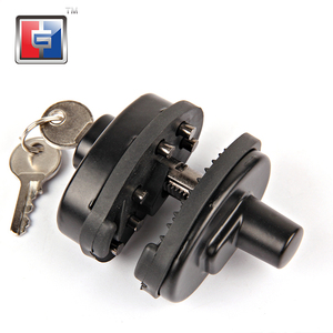 Anti-robo combinación <span class=keywords><strong>candado</strong></span> de pistola de plástico cerradura bicicleta de montaña de alta seguridad combinación 3 dial cerradura de gatillo - Product Image 4