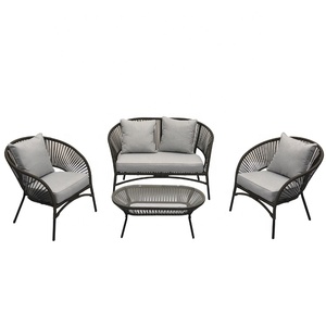 في الهواء الطلق أريكة الخوص في الهواء الطلق الروطان الأثاث حديقة - Product Image 1