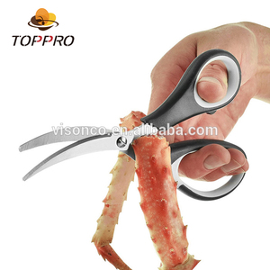 Nhiệm Vụ Nặng Nề Thép Không Gỉ Nhà Bếp Shears Set Laser Kéo Cho Hải Sản Tôm/Cua Thực Phẩm Nhà Bếp Chất Lượng Tốt Nhất Kéo - Product Image 5