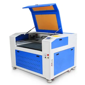 Low Cost China 6090 100W Nichtmetall-Laser gravur maschine Schaum CO2-Laserschneidmaschine zu verkaufen