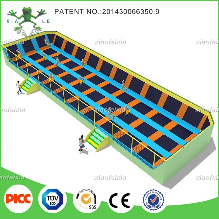 Venta directa de fabrica trampolines de salto largo cama