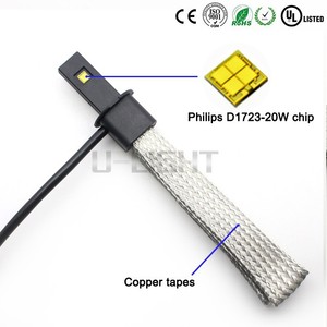 2015 recién llegados sin <span class=keywords><strong>ventilador</strong></span> del coche de luz led con <span class=keywords><strong>philips</strong></span>- d1723 chip más de 2500lm h1 h3 880 881 h4 h7 h11 - Product Image 1
