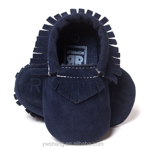 Mopersonnalisées pour nouveau-né, unisexe, pour bébés, semelle souple, antidérapantes, glands, pré-marche, chaussures pour tout-petits, tendance 2016 - Product Image 3